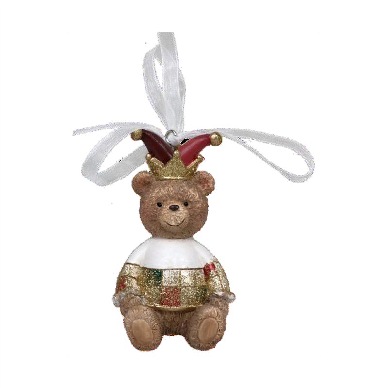 Image secondaire de Décorations de Noël DKD Home Decor Résine animaux (4,5 x 4 x 7 cm) (6 Unités)