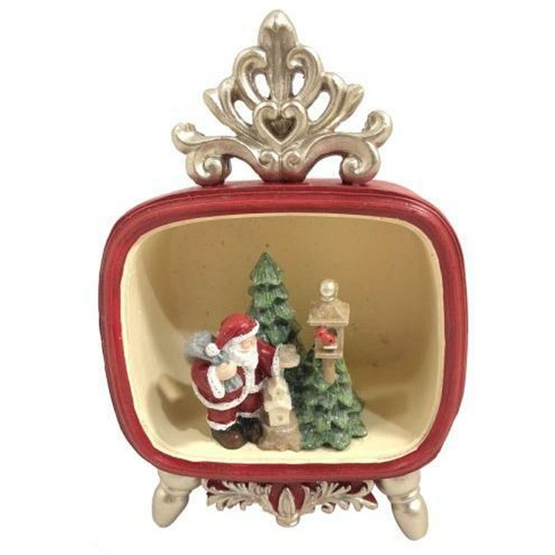 Image secondaire de Décorations de Noël DKD Home Decor Résine (10 x 5,5 x 13 cm) (4 Unités)