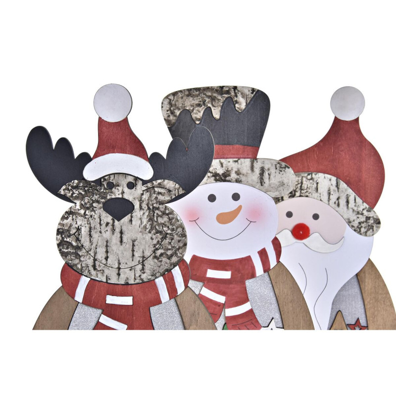 Image secondaire de Décoration lumineuse DKD Home Decor Noël (18 x 7 x 40,5 cm) (3 Unités)