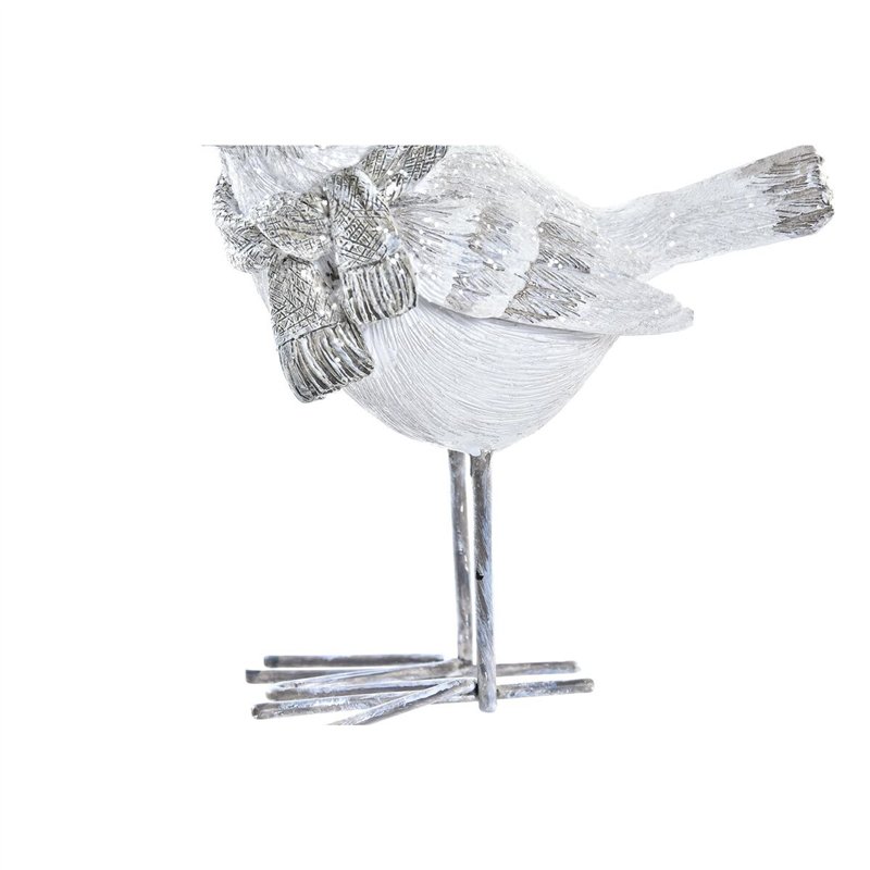 Image secondaire de Décorations de Noël DKD Home Decor Résine Oiseau (10,5 x 5,5 x 10,5 cm) (2 Unités)
