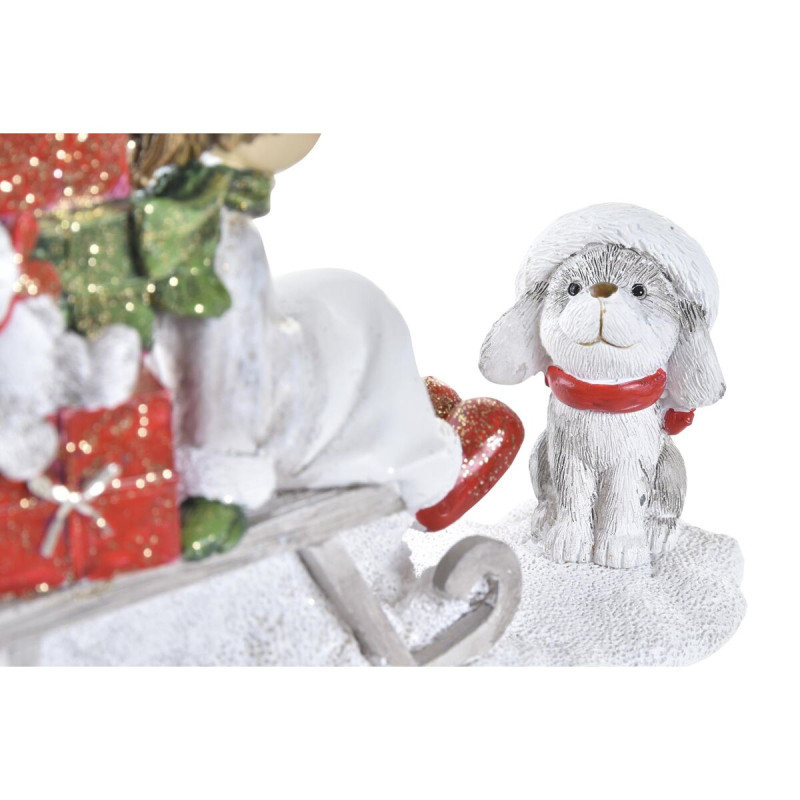 Image secondaire de Décorations de Noël DKD Home Decor Résine (14,5 x 7 x 12,5 cm) (2 Unités)