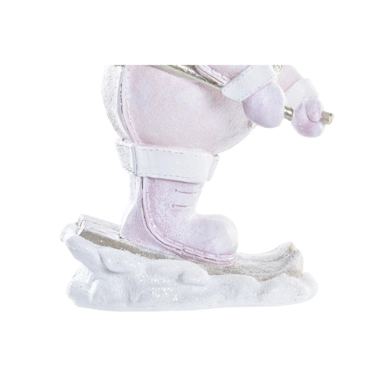 Image secondaire de Décorations de Noël DKD Home Decor Résine Bonhomme de Neige (15 x 13,5 x 24,5 cm) (2 Unités)