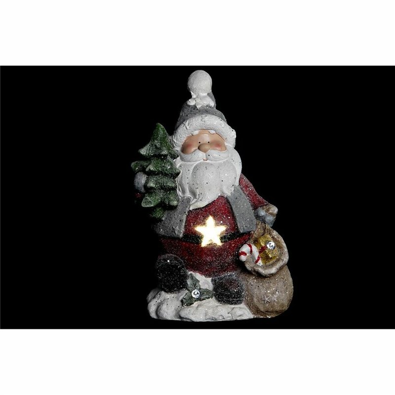 Image secondaire de Décorations de Noël DKD Home Decor Père Noël Magnésium (27 x 20 x 43 cm) (2 Unités)