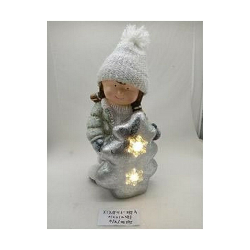Image secondaire de Décorations de Noël DKD Home Decor Enfants Magnésium (25,5 x 18,5 x 39,5 cm) (2 Unités)