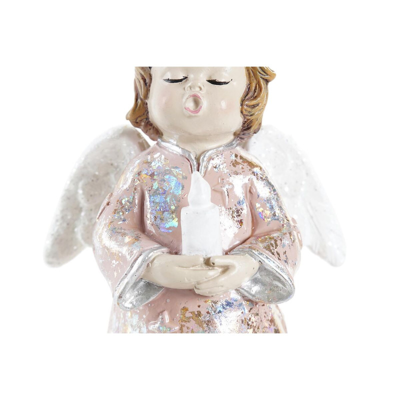 Image secondaire de Décorations de Noël DKD Home Decor Résine Ange (7 x 5 x 13 cm) (2 Unités)