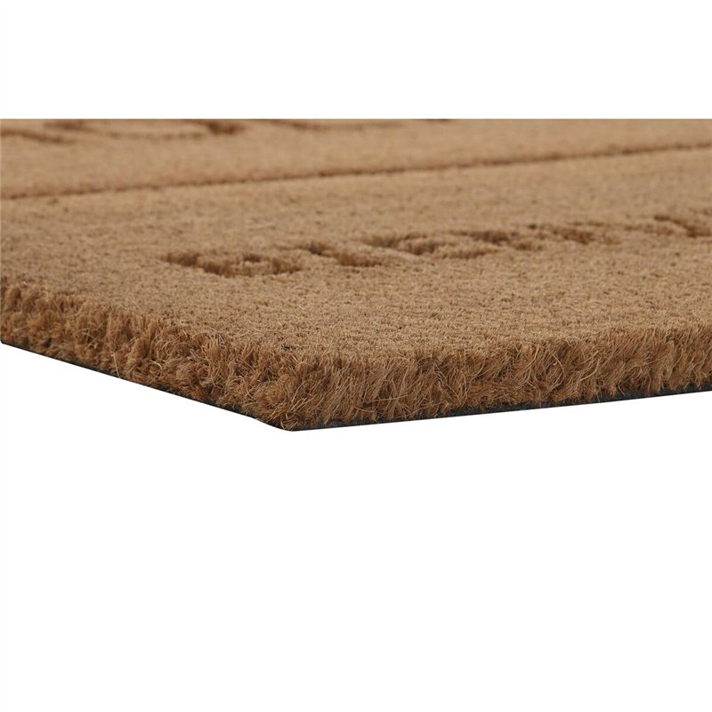 Image secondaire de Paillasson DKD Home Decor Marron Caoutchouc Coco (75 x 45 x 2,3 cm) (2 Unités)