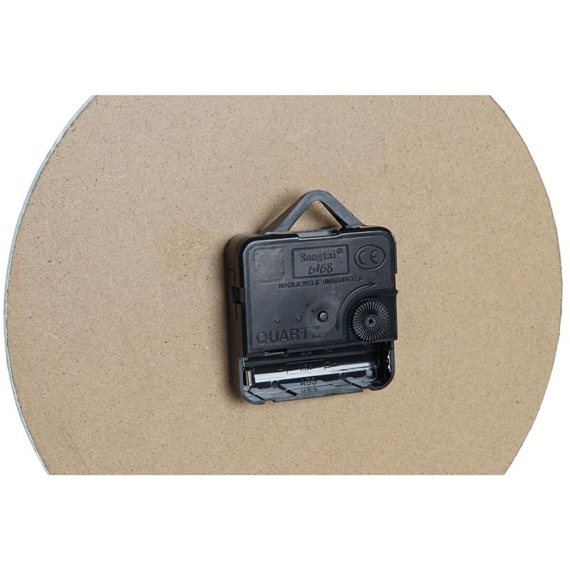 Image secondaire de Horloge Murale DKD Home Decor Multicouleur Phare Bois MDF méditerranéen (2 Unités) (20 x 3 x 20 cm)