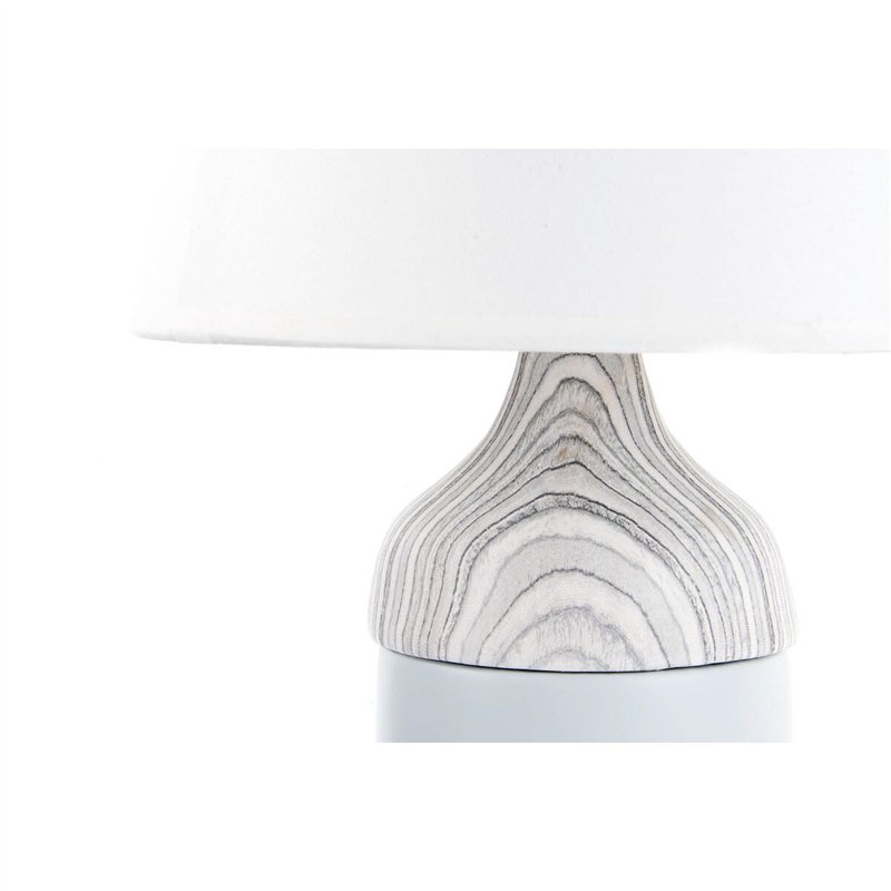 Image secondaire de Lampe de bureau DKD Home Decor Céramique Marron Blue marine (2 Unités)
