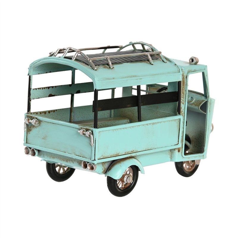 Image secondaire de Figurine Décorative DKD Home Decor Rouge Vert Bleu ciel Vintage 16 x 7 x 10 cm (3 Unités)