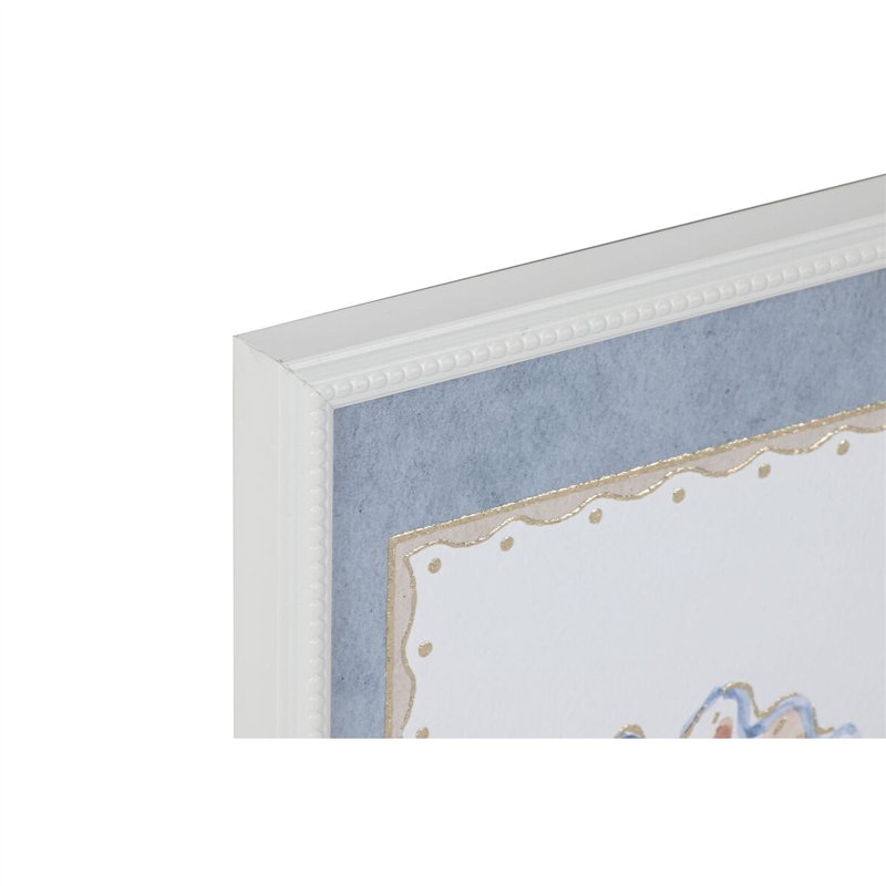 Image secondaire de Cadre Home ESPRIT Bleu Crème 30 x 3 x 40 cm (3 Unités)
