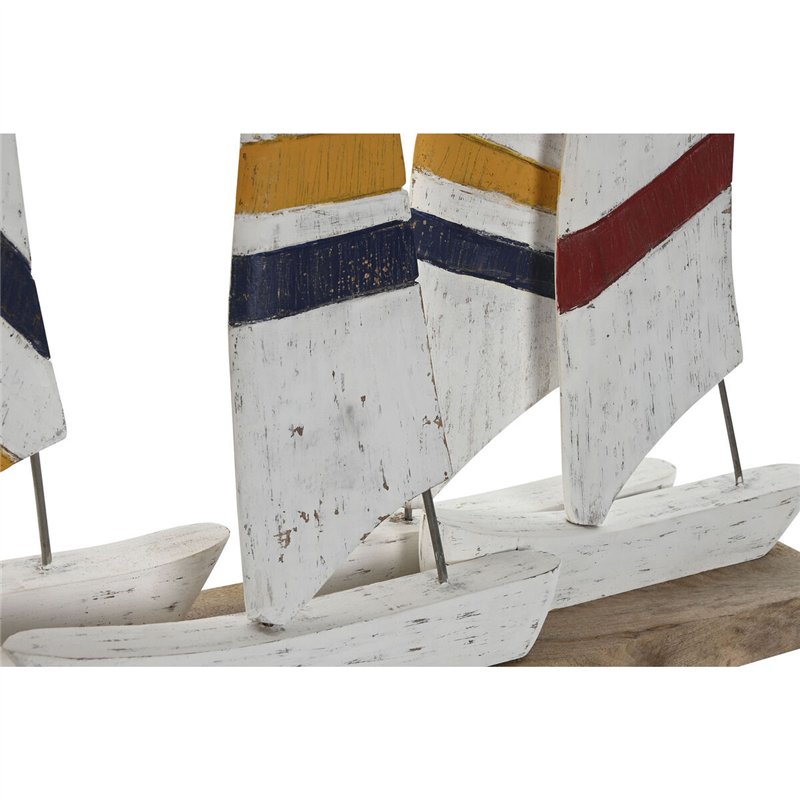Image secondaire de Figurine Décorative Home ESPRIT Blanc Blue marine 67,5 x 13,5 x 46 cm