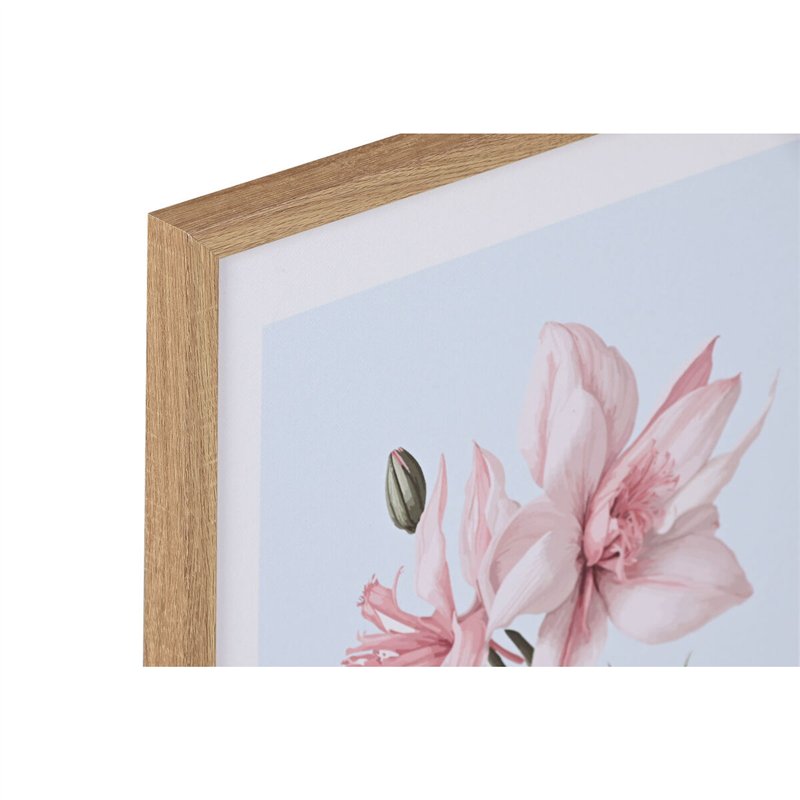 Image secondaire de Cadre Home ESPRIT Fleurs Shabby Chic 30 x 1,8 x 40 cm (4 Unités)