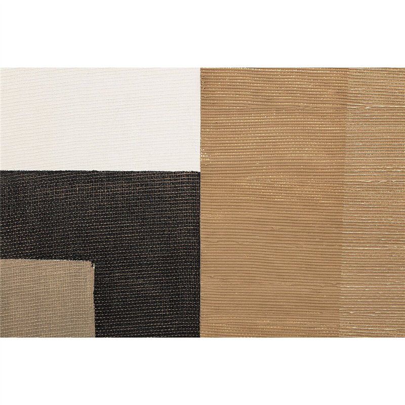 Image secondaire de Cadre Home ESPRIT Marron Beige Abstrait Urbaine 80 x 4,5 x 100 cm (2 Unités)