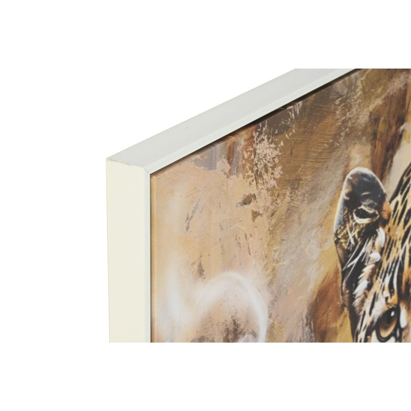 Image secondaire de Cadre Home ESPRIT Marron Noir Doré 103,5 x 3,5 x 103,5 cm (2 Unités)