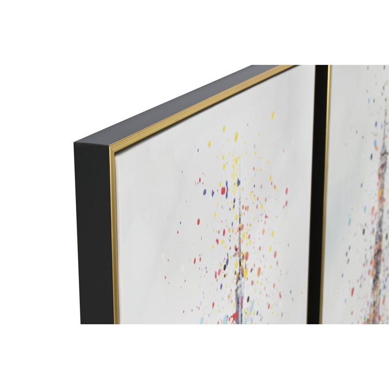 Image secondaire de Cadre Home ESPRIT Paris New York Loft 62,5 x 3,5 x 122,5 cm (2 Unités)
