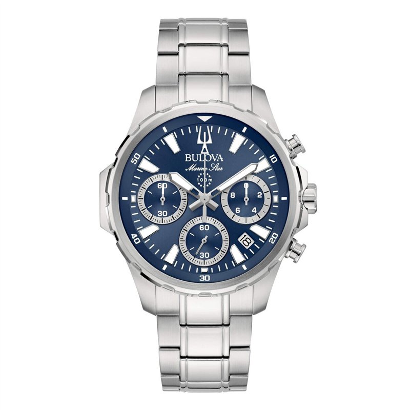 Montre Homme Bulova 96B466 Argenté
