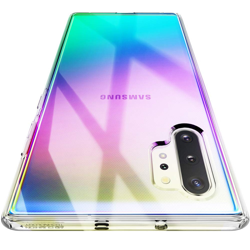 Spigen Liquid Crystal Coque Compatible avec Samsung Galaxy Note 10 Plus - Transparent
