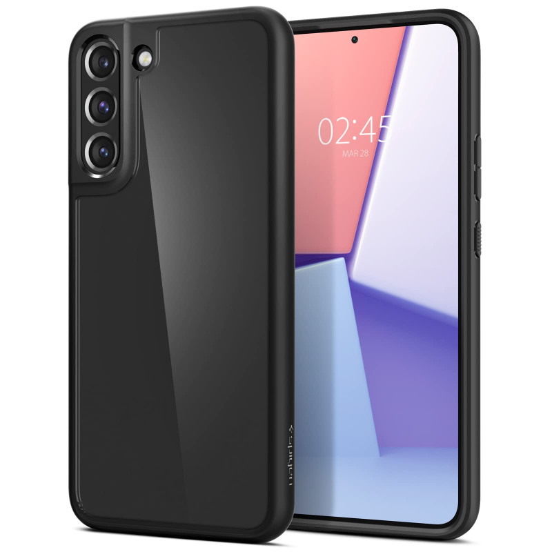 Spigen Ultra Hybrid Coque Compatible avec Samsung Galaxy S22 5G - Noir