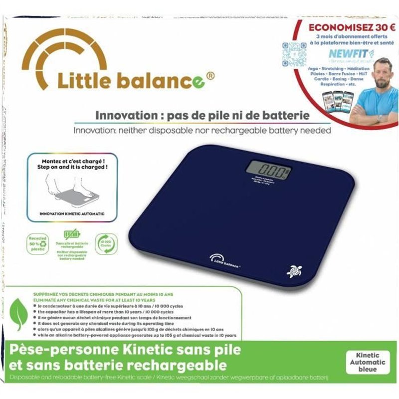 Image secondaire de Pese-personne - LITTLE BALANCE - Kinetic Auto - Bleu
