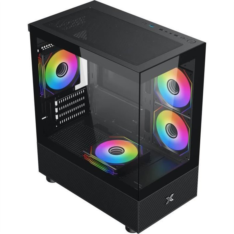 Image secondaire de Boîtier PC - XIGMATEK - Alphard M - Mini tour - M-ATX - Verre trempé - ARGB - Noir