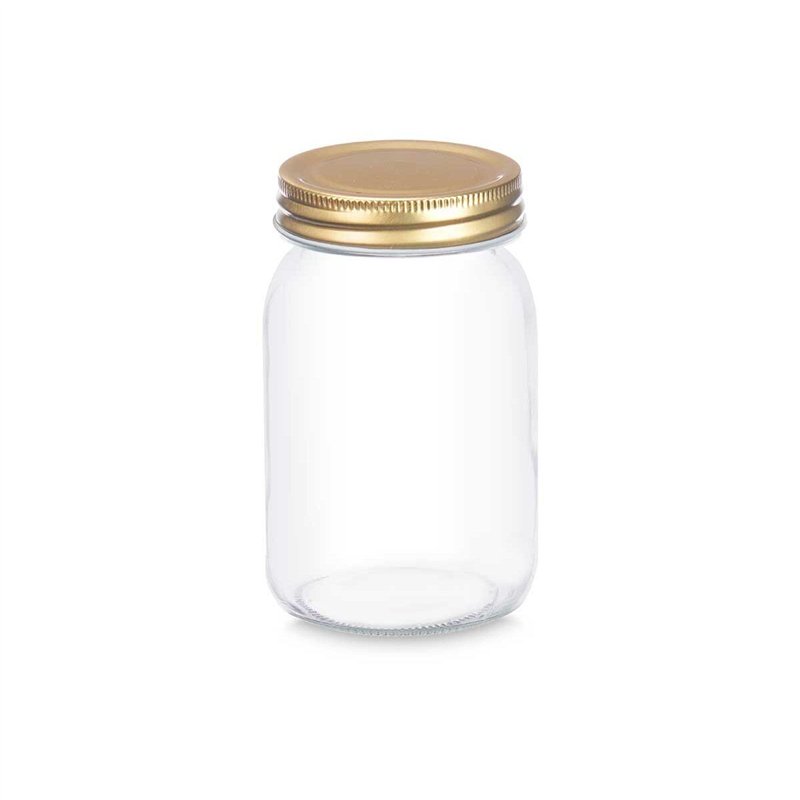 Image secondaire de Bocal Vivalto CWDH03-8PK Transparent Doré 500 ml (8 Unités)