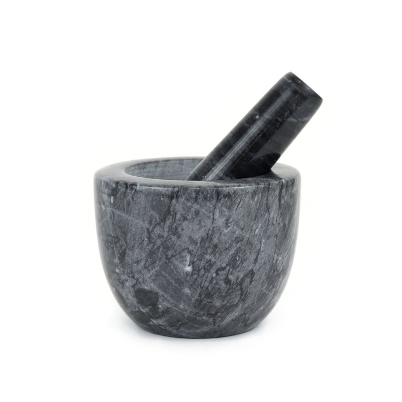 Image secondaire de Mortier de cuisine Quttin Granite 10 x 10 x 8 cm (12 Unités)