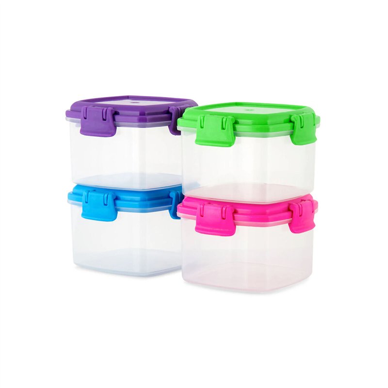 Image secondaire de Ensemble de Boîtes à Lunch Privilege 65 ml Mini 4 Pièces (24 Unités)