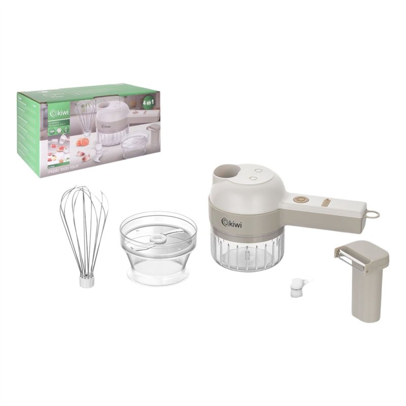 Image secondaire de Mini Hachoir Rechargeable et Portable Kiwi 200 ml (6 Unités)