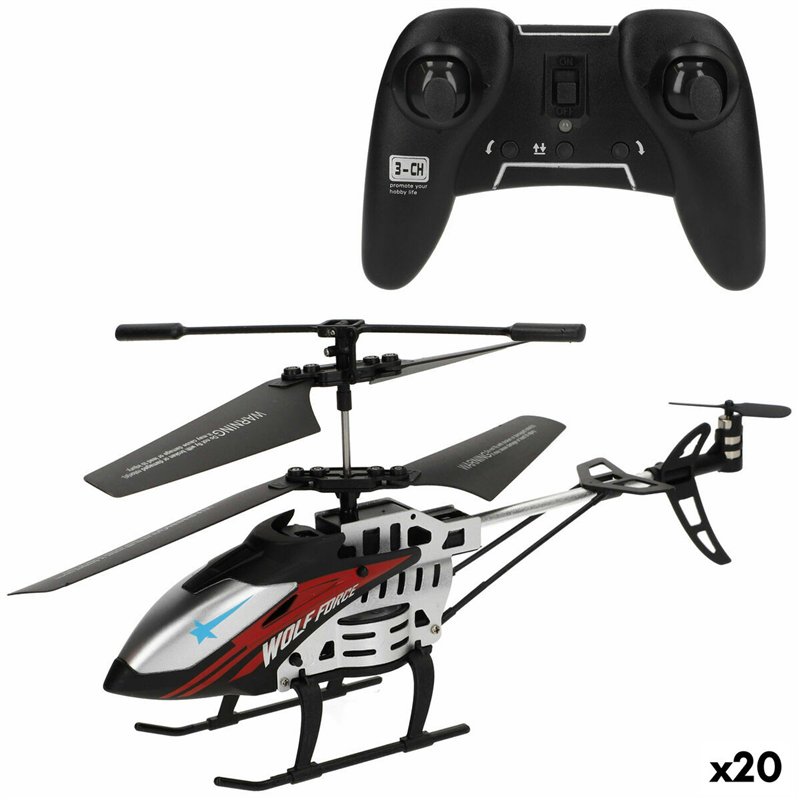 Hélicoptère télécommandé Colorbaby (2 Unités)