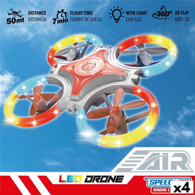 Image secondaire de Hélicoptère télécommandé Colorbaby (4 Unités)