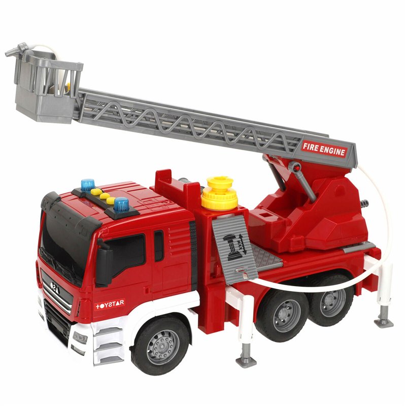 Image secondaire de Camion de pompier son et lumière Speed & Go 34 x 25 x 12 cm (4 Unités)
