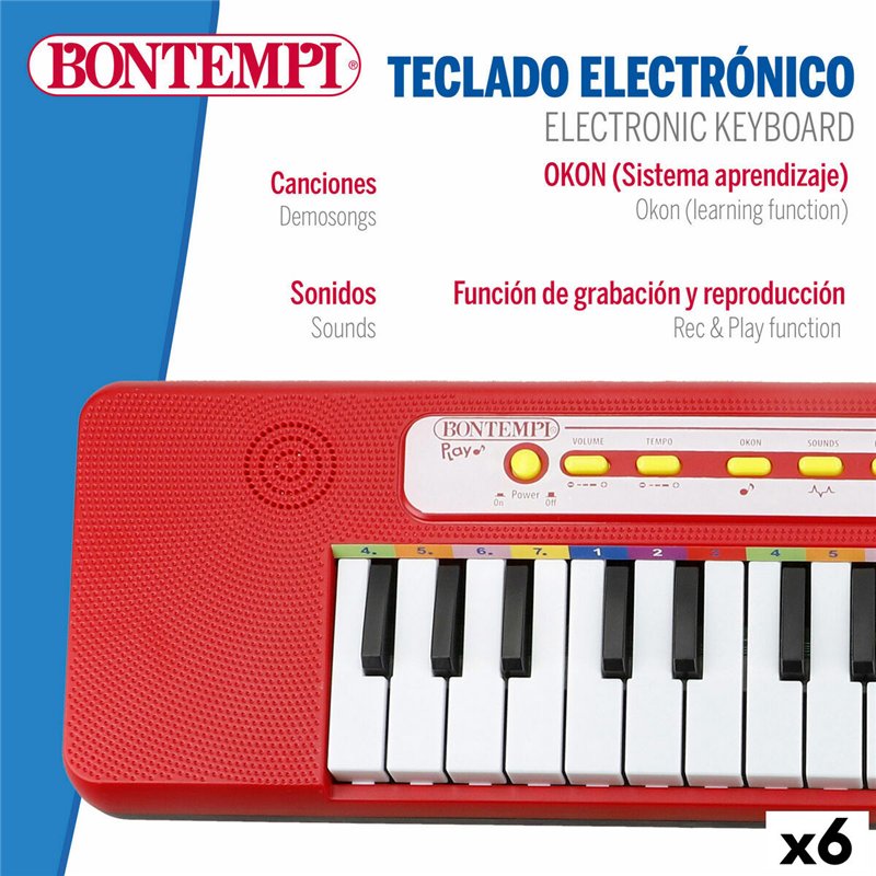 Image secondaire de Clavier Bontempi 47 x 3,5 x 13 cm (6 Unités)