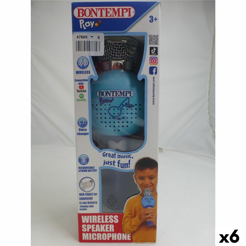 Image secondaire de Microphone Karaoké Bontempi 6 Unités