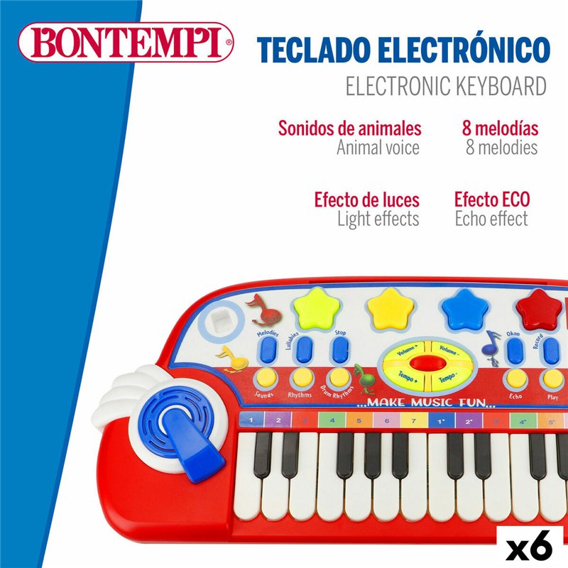 Image secondaire de Piano Électronique Bontempi 38 x 18 x 17 cm (6 Unités)