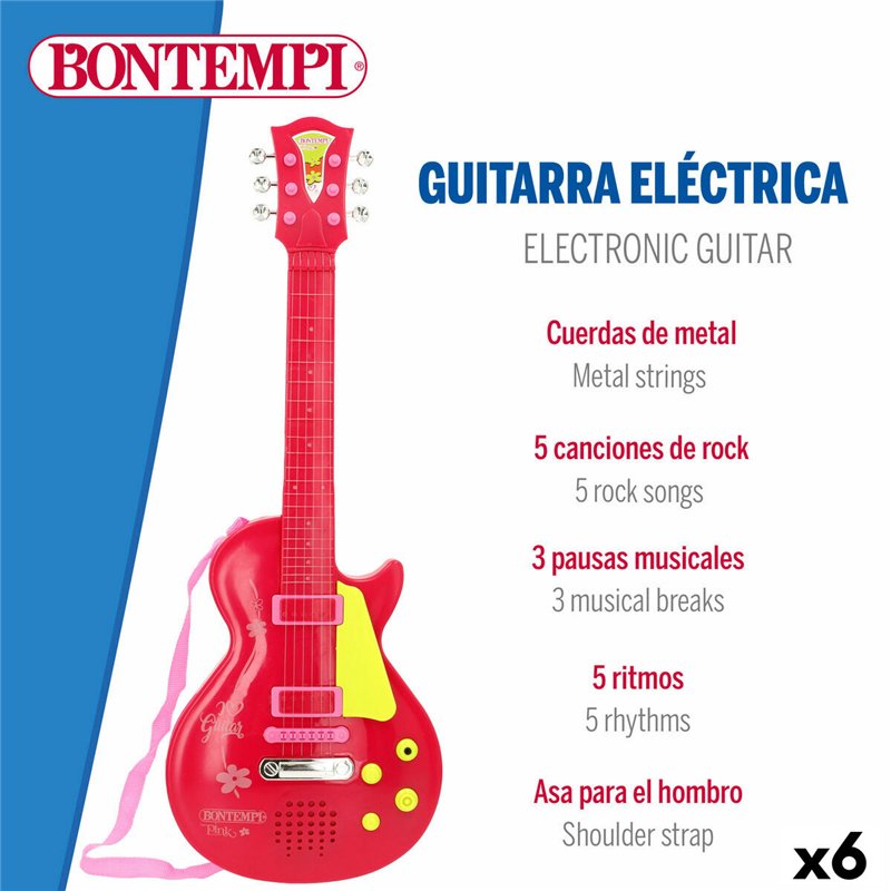 Image secondaire de Guitare pour Enfant Bontempi 20 x 56 x 4 cm (6 Unités)