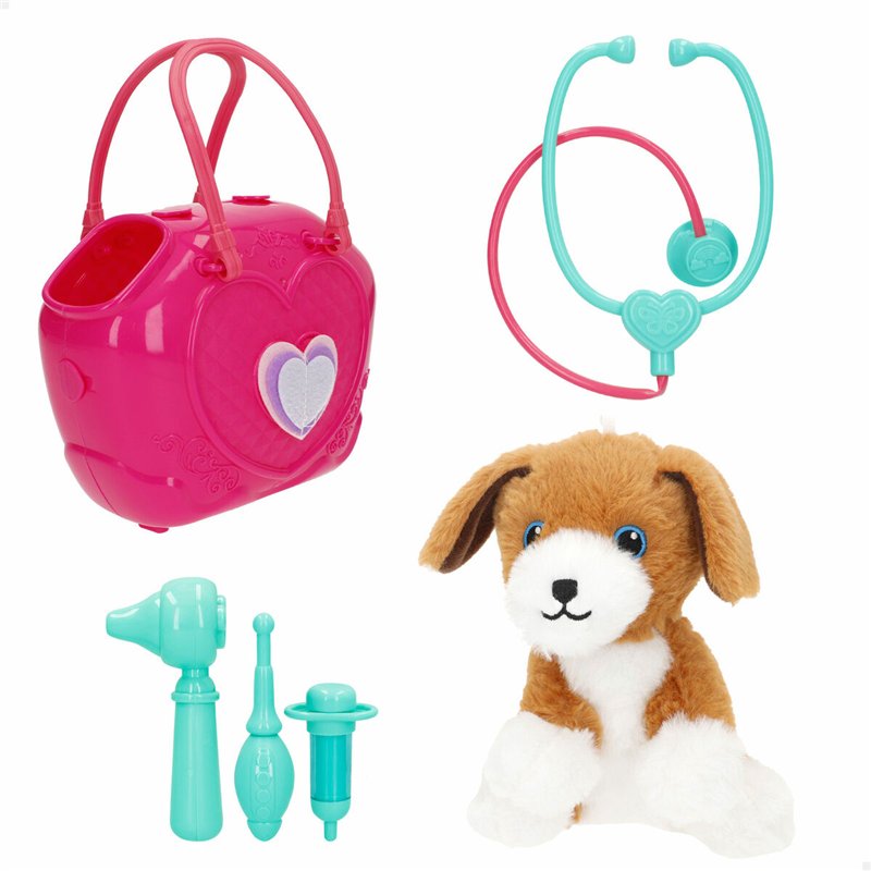 Image secondaire de Jouet Peluche Colorbaby Tissu Peluche Plastique 10 x 17 x 9 cm (6 Unités)