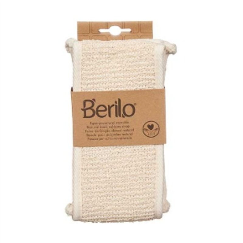 Image secondaire de Éponge de Massage Berilo B7081-16 Blanc Beige (12 Unités)