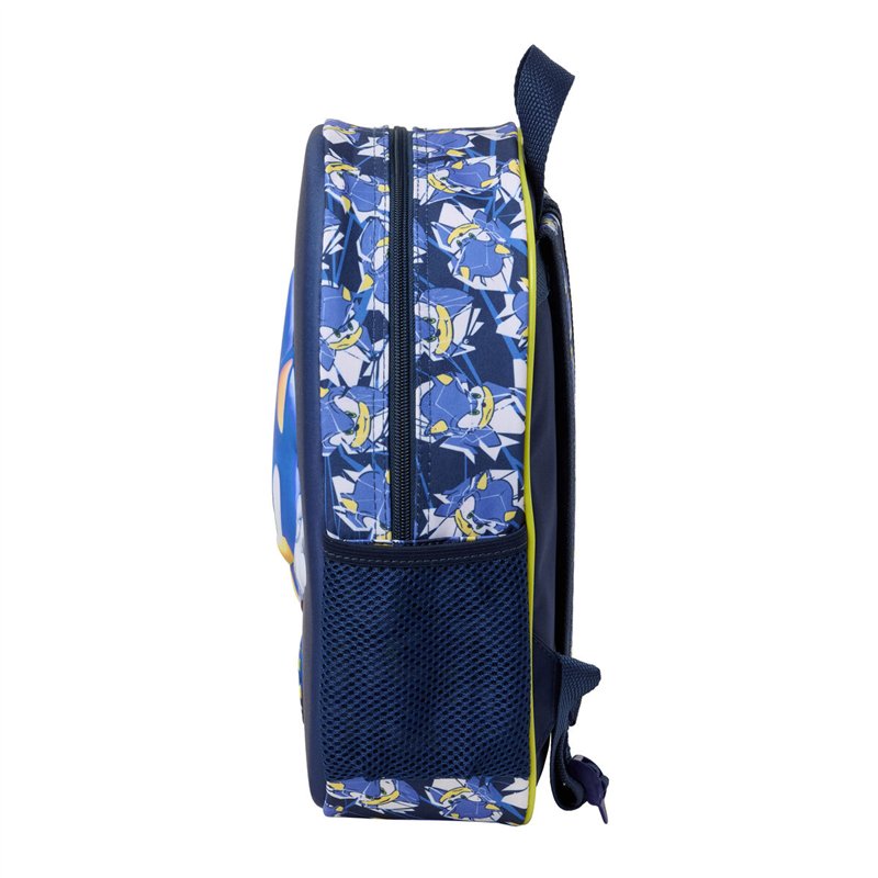 Image secondaire de Cartable Sonic City Bleu 27 x 33 x 10 cm
