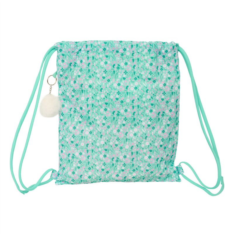 Image secondaire de Sac à dos serré par des ficelles Safta Cuore Menthe 35 x 40 x 1 cm