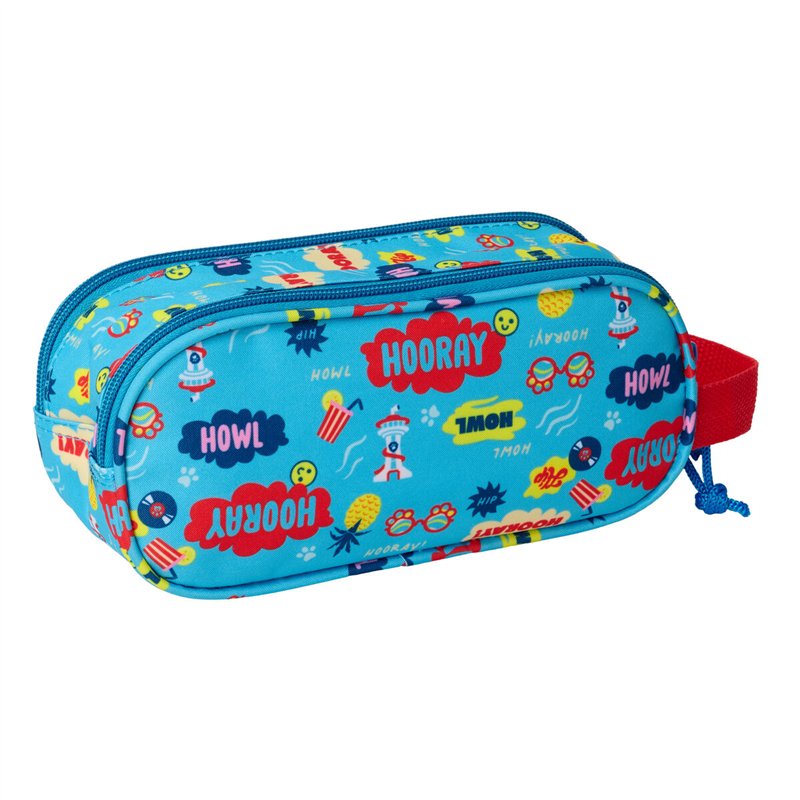 Image secondaire de Trousse Fourre-Tout Double The Paw Patrol Bleu 21 x 8 x 6 cm 3D
