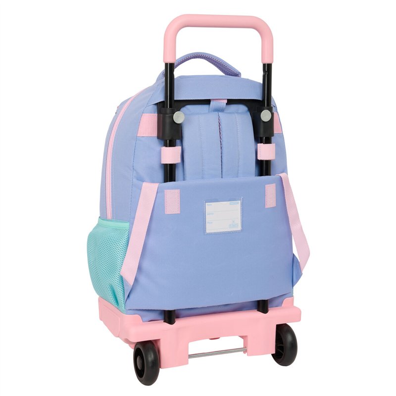 Image secondaire de Cartable à roulettes Munich Mellow Bleu Rose Bleu ciel 33 x 45 x 22 cm
