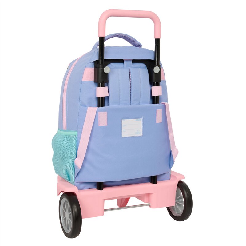 Image secondaire de Cartable à roulettes Munich Mellow Bleu Rose Bleu ciel 33 x 45 x 22 cm