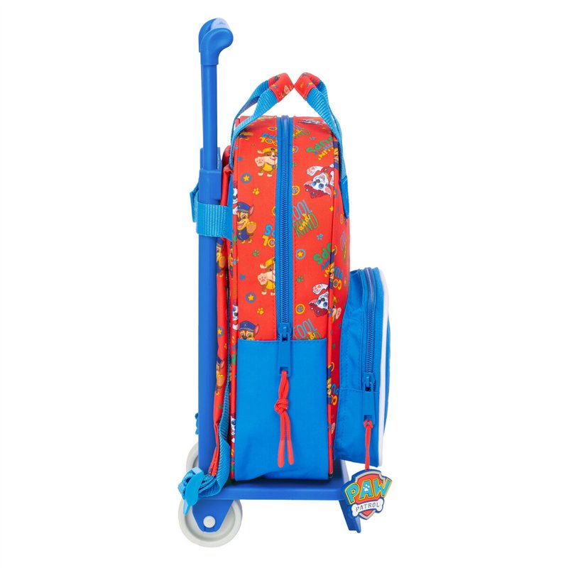 Image secondaire de Cartable à roulettes The Paw Patrol Cool Bleu Rouge 20 x 28 x 8 cm