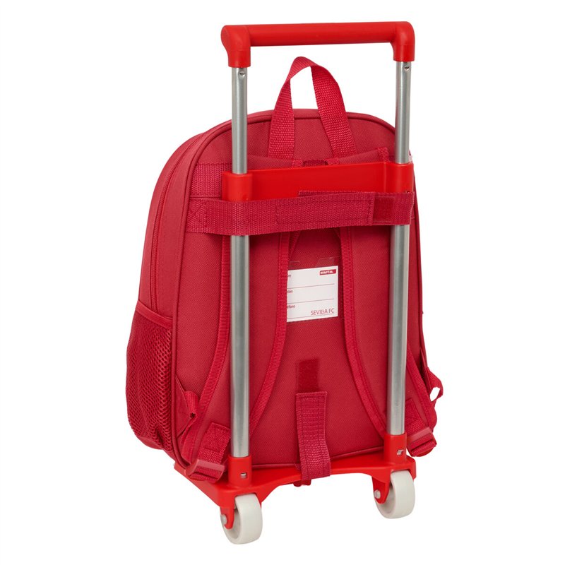 Image secondaire de Cartable à roulettes Sevilla Fútbol Club Rouge 28 x 34 x 10 cm