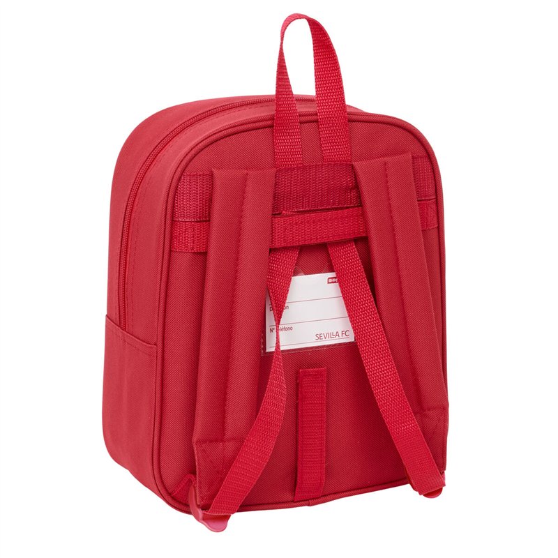 Image secondaire de Sac à dos enfant Sevilla Fútbol Club Rouge 22 x 27 x 10 cm