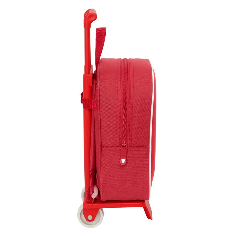 Image secondaire de Cartable à roulettes Sevilla Fútbol Club Rouge 22 x 27 x 10 cm