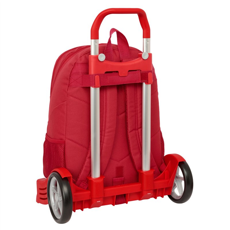 Image secondaire de Cartable à roulettes Sevilla Fútbol Club Rouge 32 x 43 x 14 cm