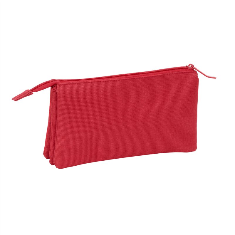 Image secondaire de Trousse Fourre-Tout Triple Sevilla Fútbol Club Rouge 22 x 12 x 3 cm