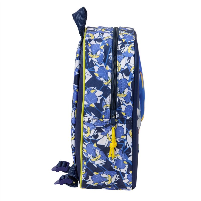 Image secondaire de Cartable Sonic City Bleu 22 x 27 x 10 cm