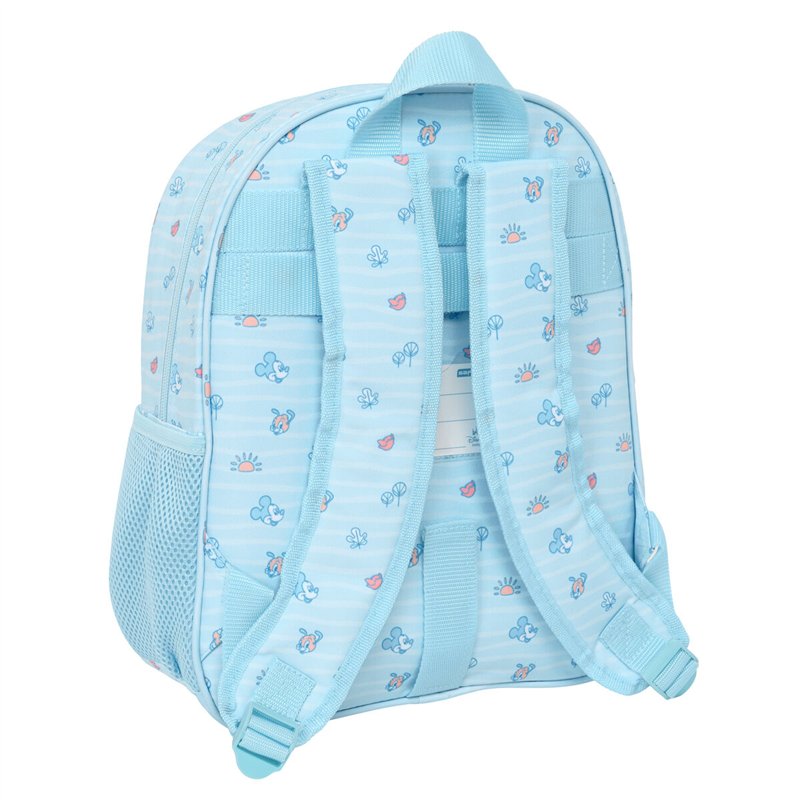 Image secondaire de Sac à dos enfant Mickey Mouse Clubhouse Baby Bleu clair 28 x 34 x 10 cm